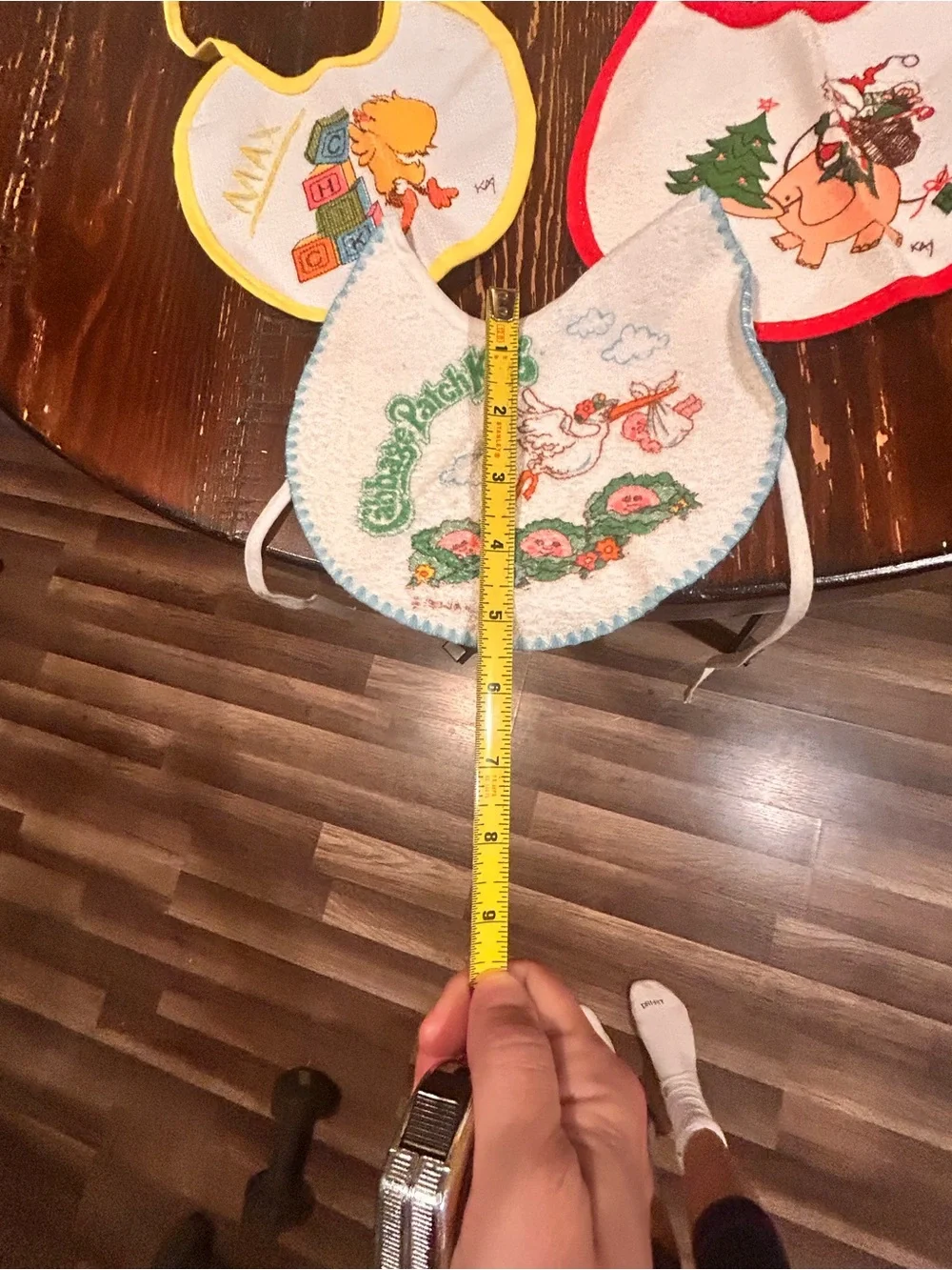Vintage 1980s Bibs Plastic Back- “Cabbage Patch Kids” - Christmas -Max